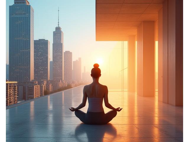 코그휠 요가의 이야기 - 도시의 바쁜 삶 속에서 균형을 찾아주는 모습